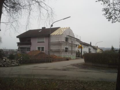 Anbau in Schwarzenbach der Firma Rinderer