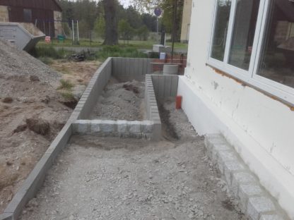 Neugestaltung Außenanlage 1