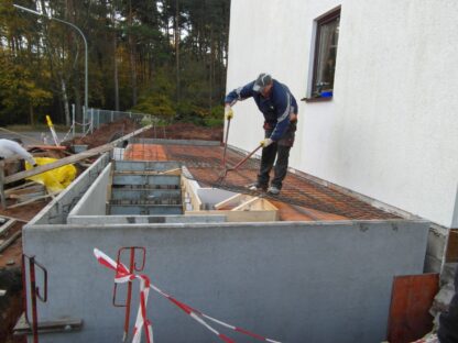 zuschneiden der Bewehrung - Amierung