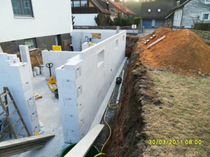 Kellerwände aus Porenbeton - Schwarzenbach bei Pressath