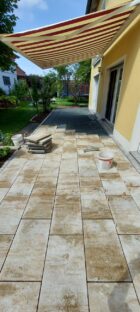 Pflasterbau Terrasse