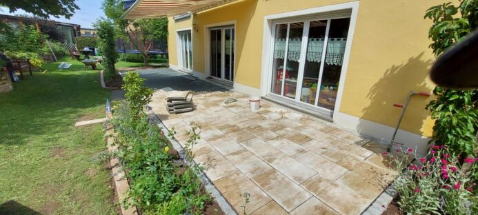 Pflasterbau Terrasse