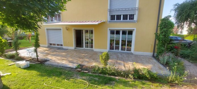 Pflasterbau Terrasse